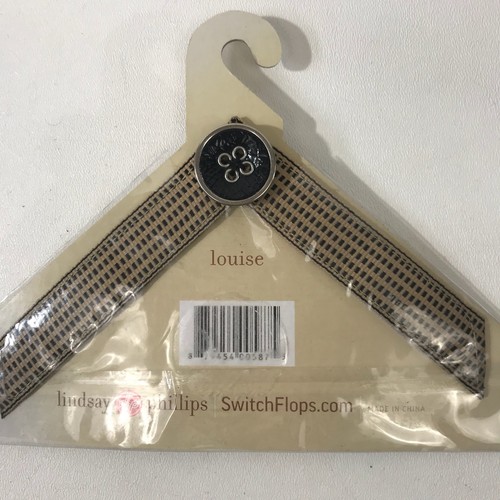 Lindsay Phillips Switchflops Straps Lot of 3 Small Size 5 6 New