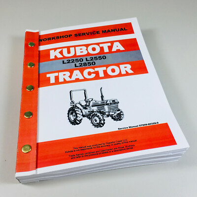 Manuals & Books - Kubota Workshop Service