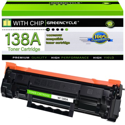 1-4PK 138A W1380A Toner for HP Laser Jet Pro 3001dw 3001fdw with Chip LOT