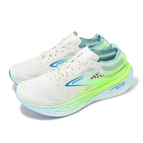 Мужские кроссовки Brooks Hyperion Elite 4 PB Bluewash Green Gecko для бега 1000531D-134