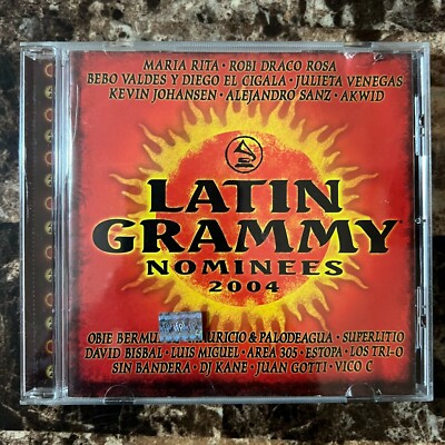 LATIN GRAMMY NOMINEES 2004 FEAT LUIS MIGUEL / BISBAL / ESTOPA + MORE 2004 MEX CD