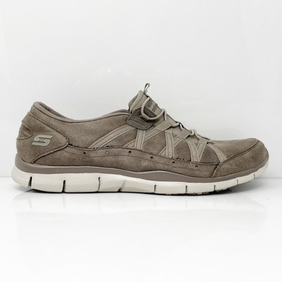 

Skechers Womens Gratis 23356 Коричневые повседневные кроссовки Размер 9.5, Коричневый, Gratis