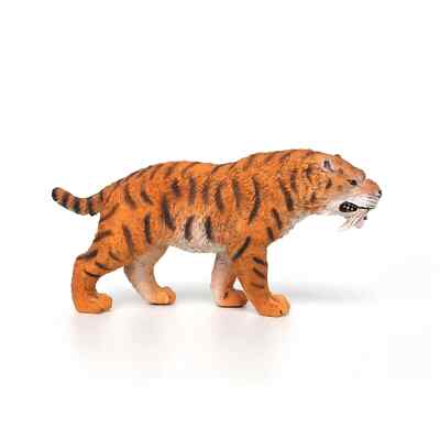 TNG Saber-Toothed Tiger T4007 Model Prehistoric Animal Collection Scene Decor
