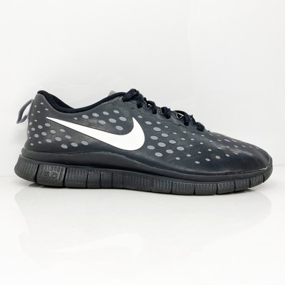 Nike Boys Free 5.0 641862-010 Черные кроссовки для бега Размер 7 Y