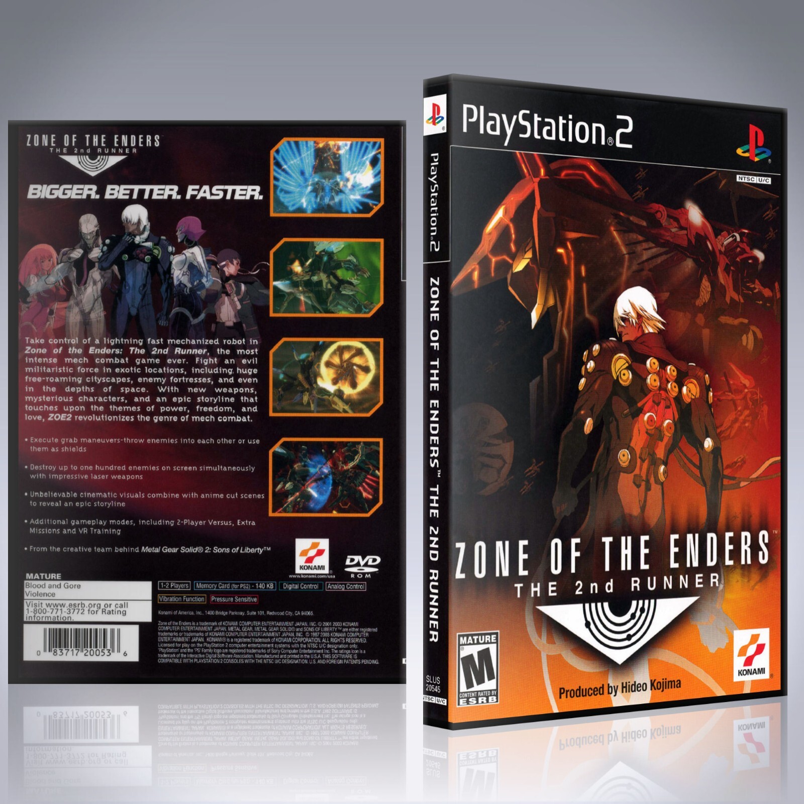 PS2 - NO GAME - Zone of the Enders - The 2nd Runner | eBay
