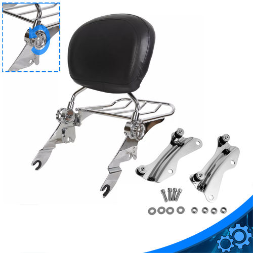 Комплект 4-точечного стыковочного оборудования для спинки Sissy Bar для Harley Davidson Touring 14+