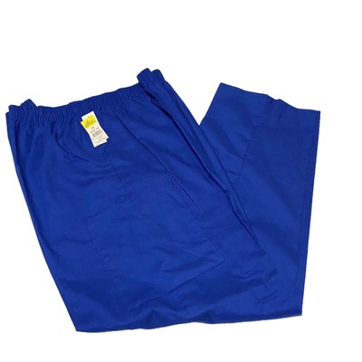 Bobbie Brooks Blue Uniform Scrub Bottoms Pants - 2X 1 Double Pocket NEW