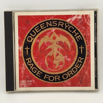 Queensryche Rage for Order Full Length Album CD Compact Disc 1986 Heavy Metal
