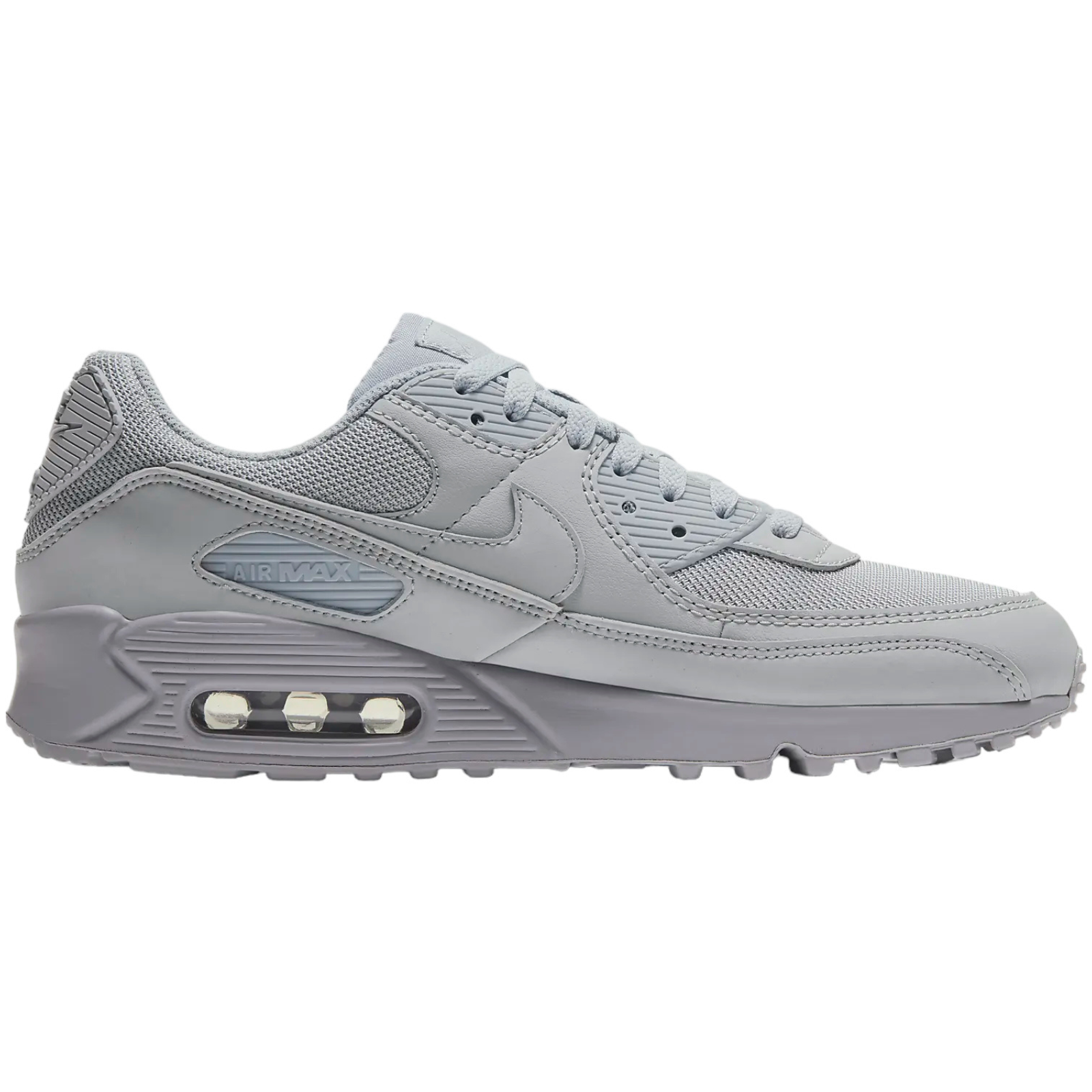 АБСОЛЮТНО НОВЫЕ мужские кроссовки Nike AIR MAX 90 Wolf Grey, американские размеры 7-14 CN8490-001, НОВЫЕ В КОРОБКЕ