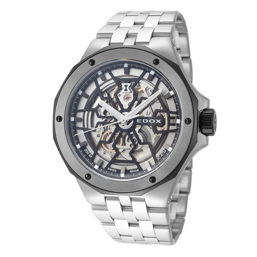 Edox Men 85303-3NM-NBG Delfin Оригинальные автоматические часы 43 мм