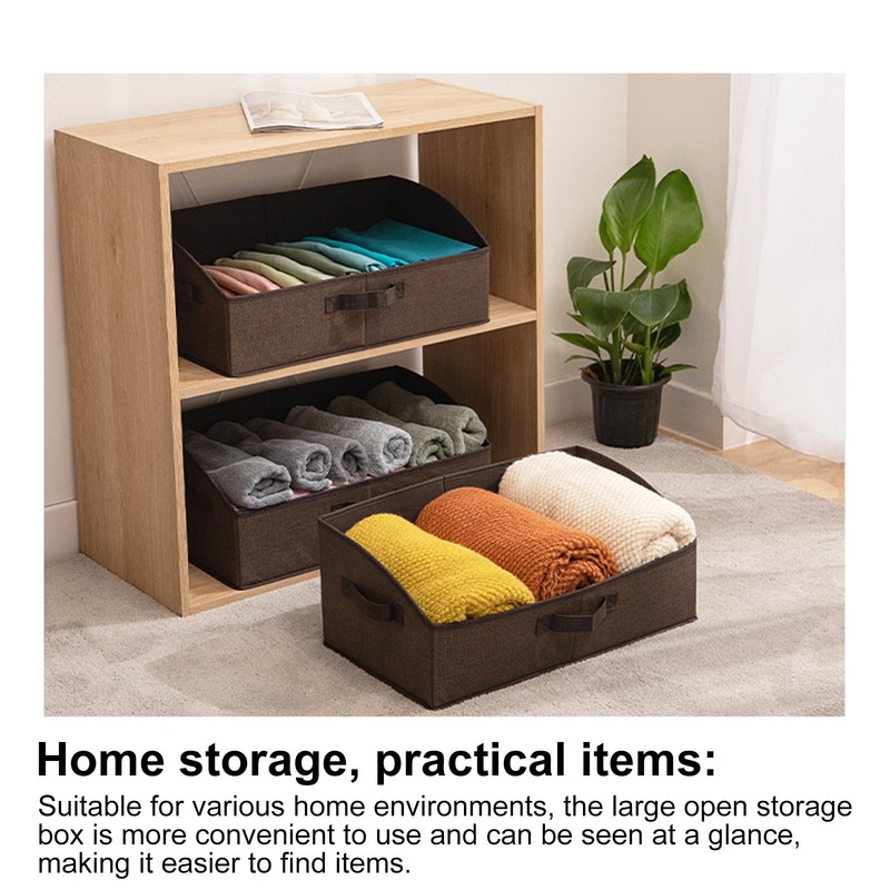 Fabric Storage Cubes Organizer With Handles Foldable Storage Baskets . At ₹ 145/piece | Storage Organizer In Surat | ID: 2853750909988