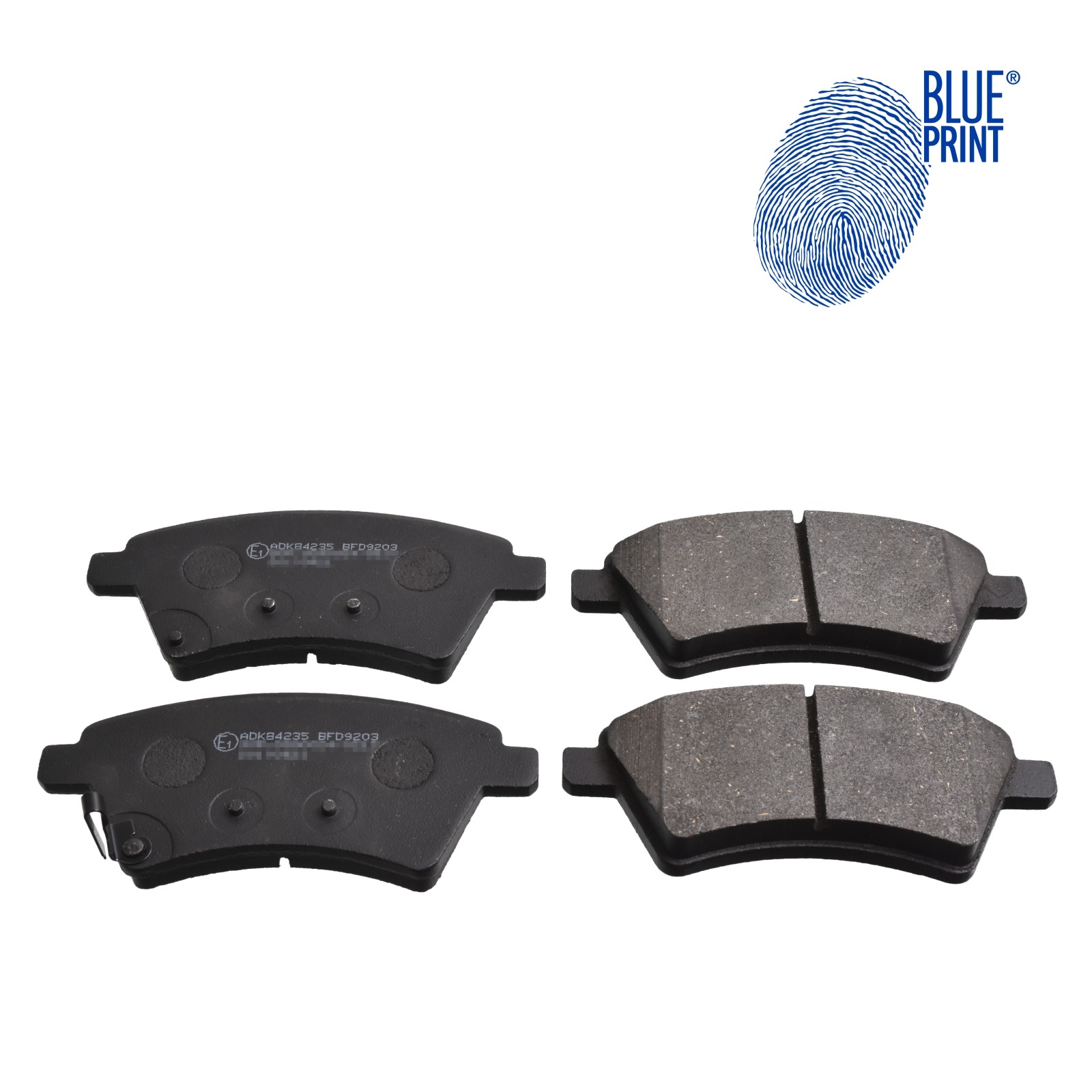 Blue Print ADC44251 Bremsbelagsatz - 1 Stück, ECE R90 Zertifiziert Für Volvo, Mitsubishi, Smart