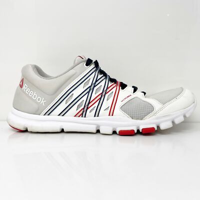 

Reebok Mens YourFlex Trainette 8.0 BD4406 Белые кроссовки Кроссовки Размер 11, Белый, YourFlex Trainette 8.0