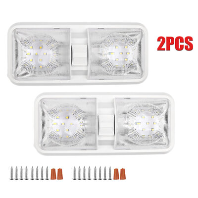 1-5 PCS 12V Led RV Ceiling Dome Light RV Interior Lighting for Trailer Camper US