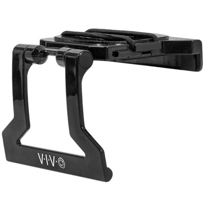 VIVO Black Adjustable TV Clip Mount Holder for Media Box Streaming Devices