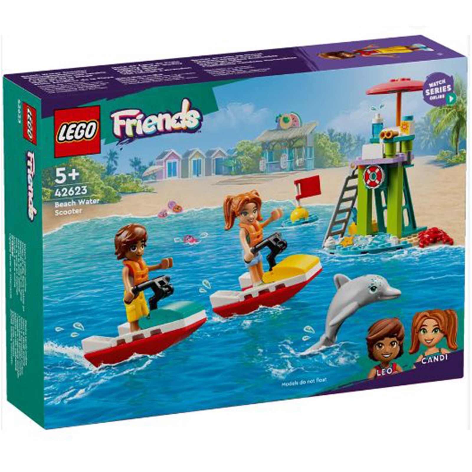 Конструктор LEGO Friends для пляжного водного скутера 42623 НОВЫЙ