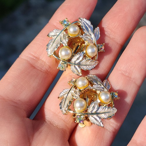 Lenue(レヌー)香りジュエリー☆14Kgold LEAFonetouchピアス _3色 Gold Colored Chain Pierce_staple/long｜cobaco