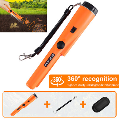 Pro Metal Detector HandHeld Pinpointer Pointer Probe Sensitive Tester Waterproof