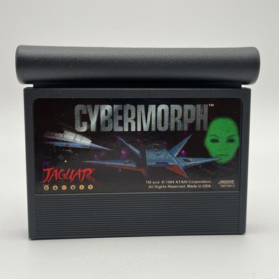 Atari Jaguar Cybermorph Game Cartridge Only in Mint Flawless Condition Authentic
