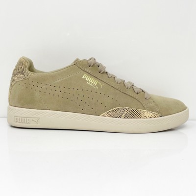 

Puma Womens Match Low 363048 01 Бежевые повседневные кроссовки, размер 7,5, Бежевый, Match Low