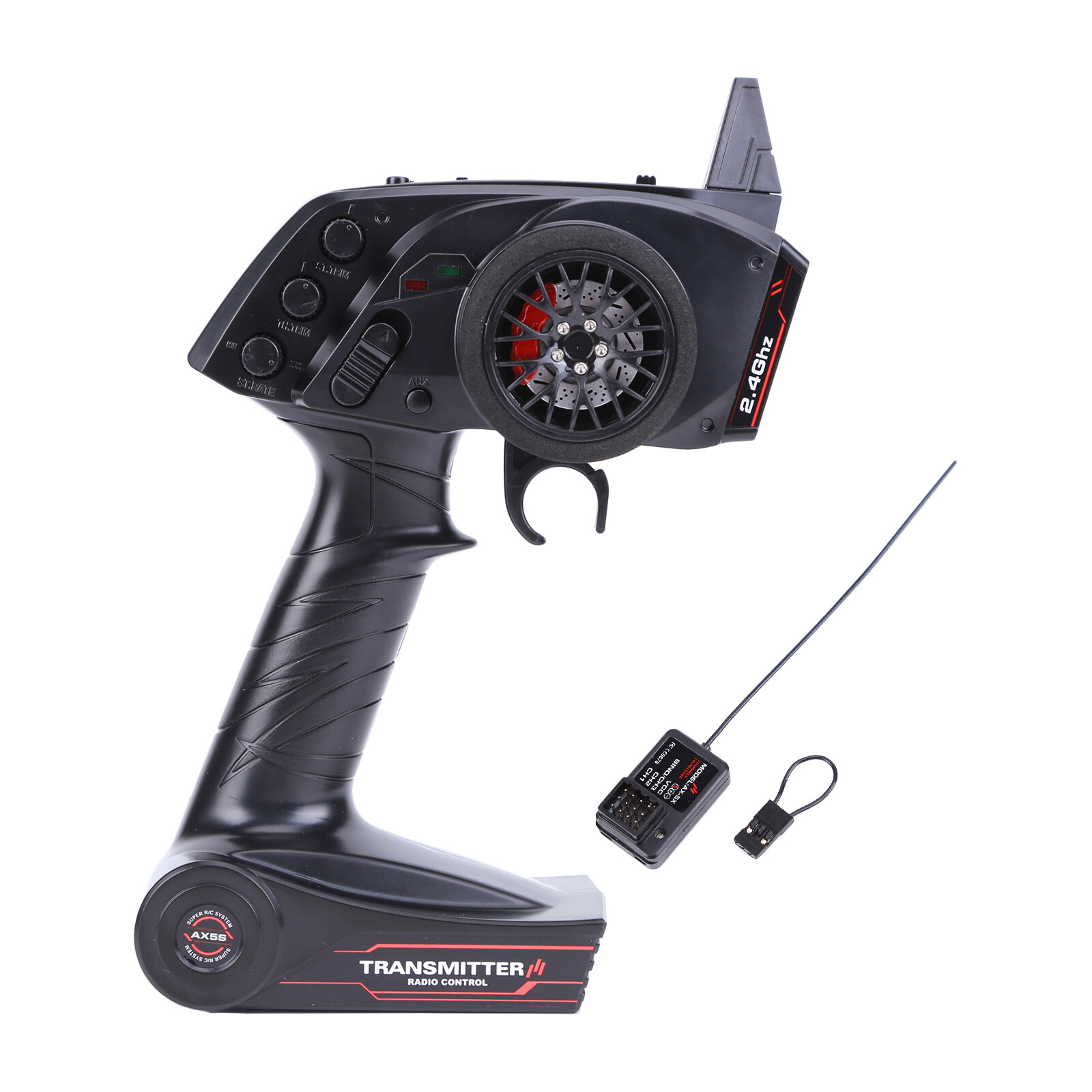 AUSTAR Transmitter with Receiver 3 Channel 2.4GHz RC Vehicle