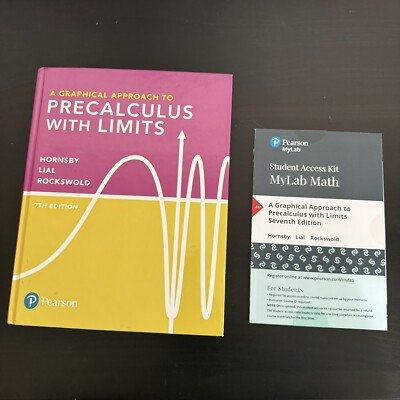 A Graphical Approach to Precalculus with Limits 7th Edition W/ Mylab Math Code
