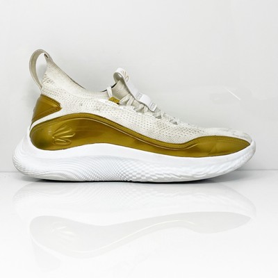

Under Armour Unisex Curry Flow 8 3024456 Белые кроссовки для бега M 9.5 W 11, Белый, Curry Flow 8