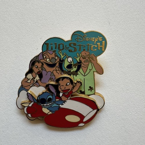 DISNEY JAPAN M&P LILO & STITCH BIG WHEEL SCENE PIN LE 1200
