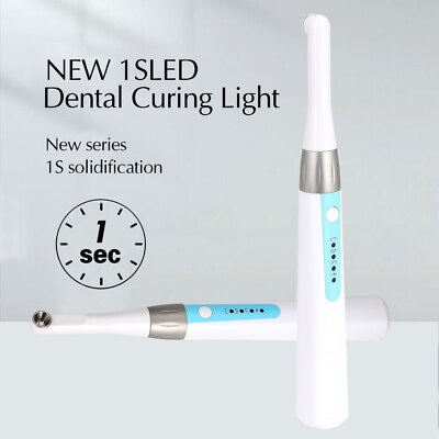 Woodpecker Style Dental Wireless LED Curing Light Lamp 1 Sec Curing 2300mW/cm2