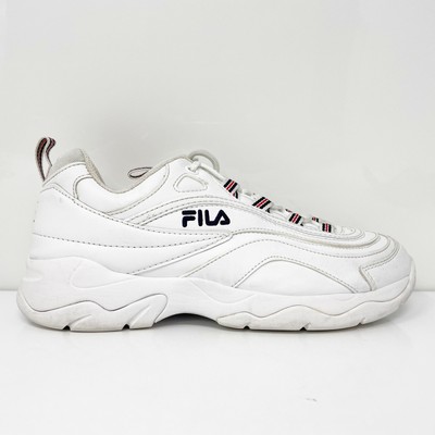

Fila Womens Ray 5RM00522-125 Белая Повседневная Обувь Кроссовки Размер 8.5, Белый, Ray