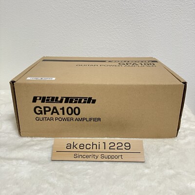 PLAYTECH GPA-100 Guitar Bass Power Amp Pedal 60W-190W Brand new