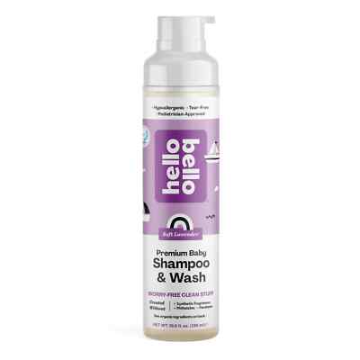 Hello Bello Extra Gentle Shampoo Body Wash for Babies &Kids Lavender&Sweet Cream