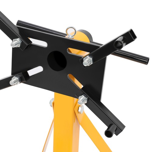 2000lb Steel Adjustable Engine Stand Folding Motor Hoist Dolly Mover Auto Repair