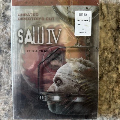 Saw IV (DVD, 2007) Sealed Unrated Director s Cut