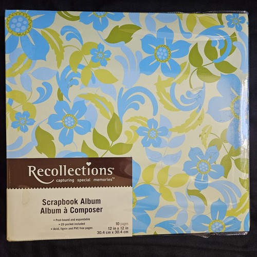 Recollections  Scrapbook Album 10 Pages 12”x12”