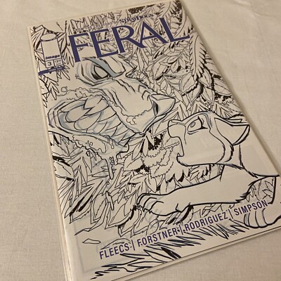   FERAL #3 NM   THANK YOU VARIANT ONE PER STORE Sketch IMAGE 2024