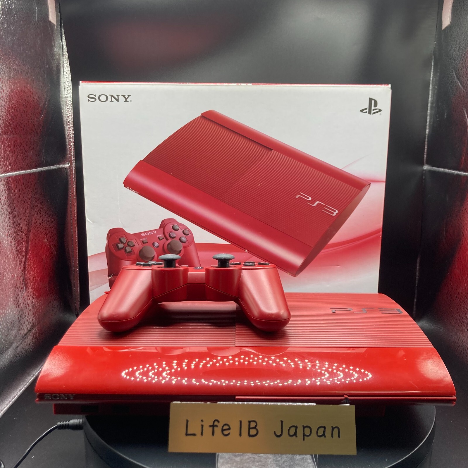 Sony PlayStation 3 CECH-4000B Garnet Red 250GB Console PS3