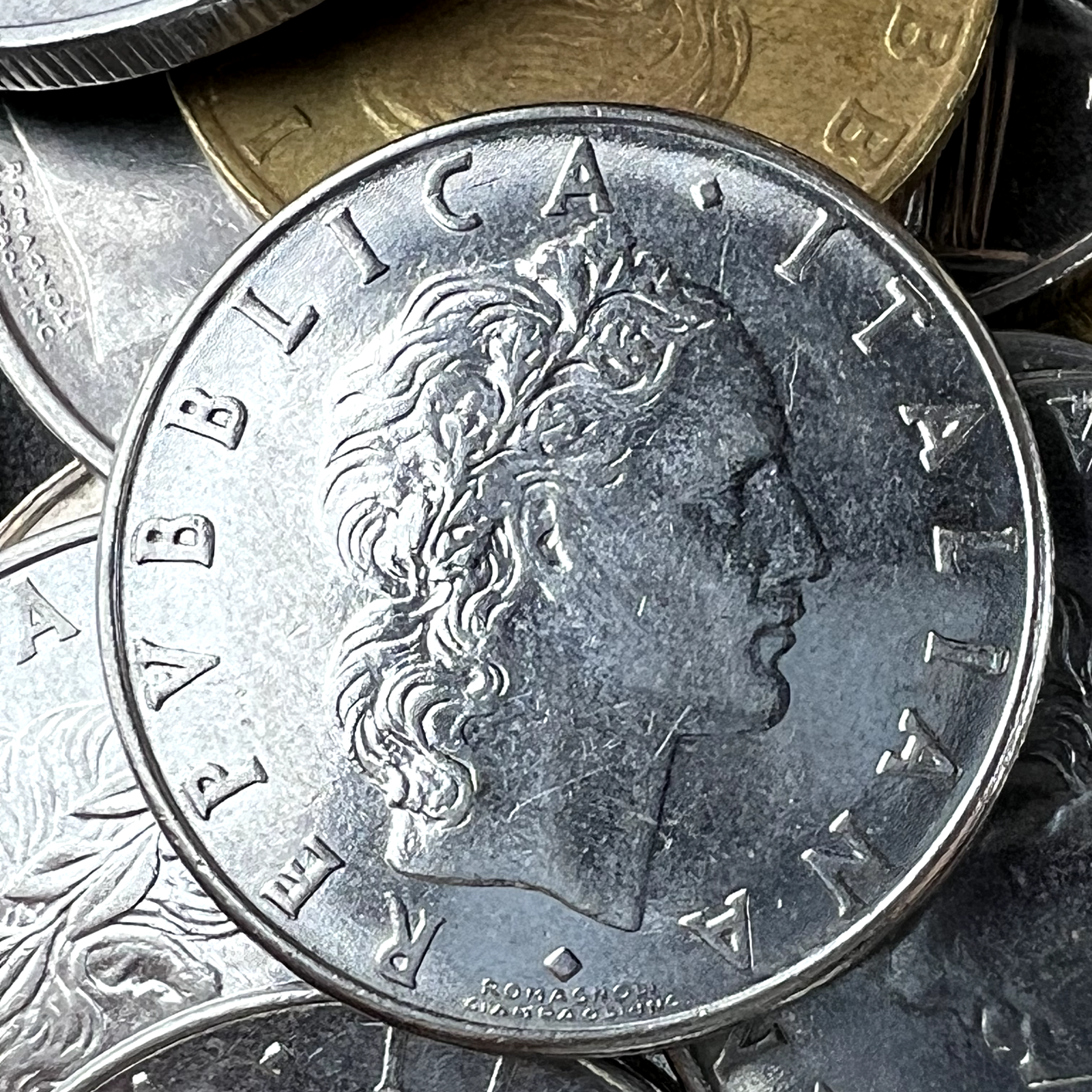 Italy Coin | 1 Random Collectible Old Italian Coin for Coin Collecting