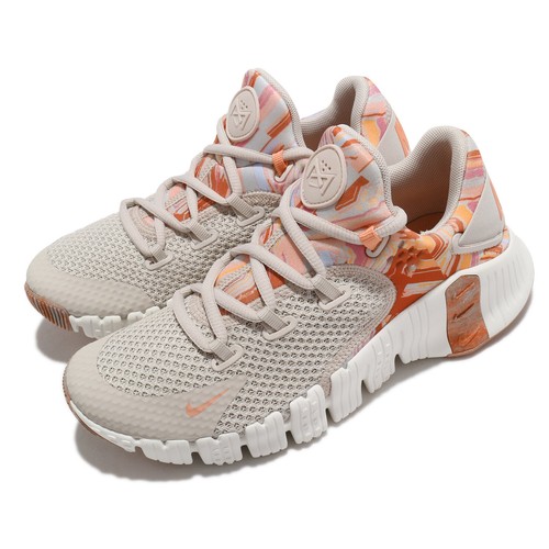 

Женские кроссовки Nike Wmns Free Metcon 4 Desert Sand Crimson Bliss DJ3075-064, Бежевый, Wmns Free Metcon 4
