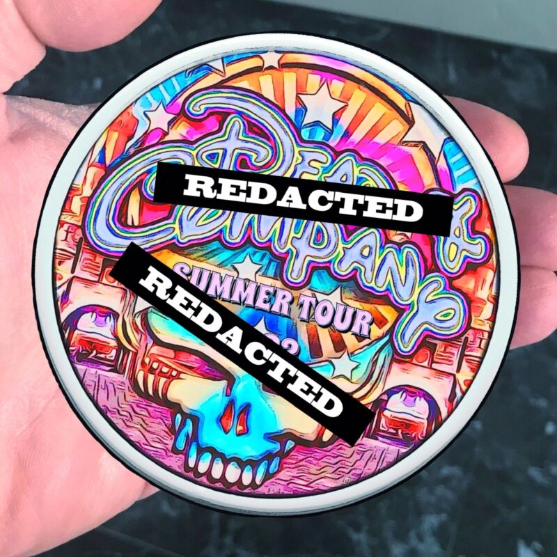 dead and company summer tour 2022 sticker
