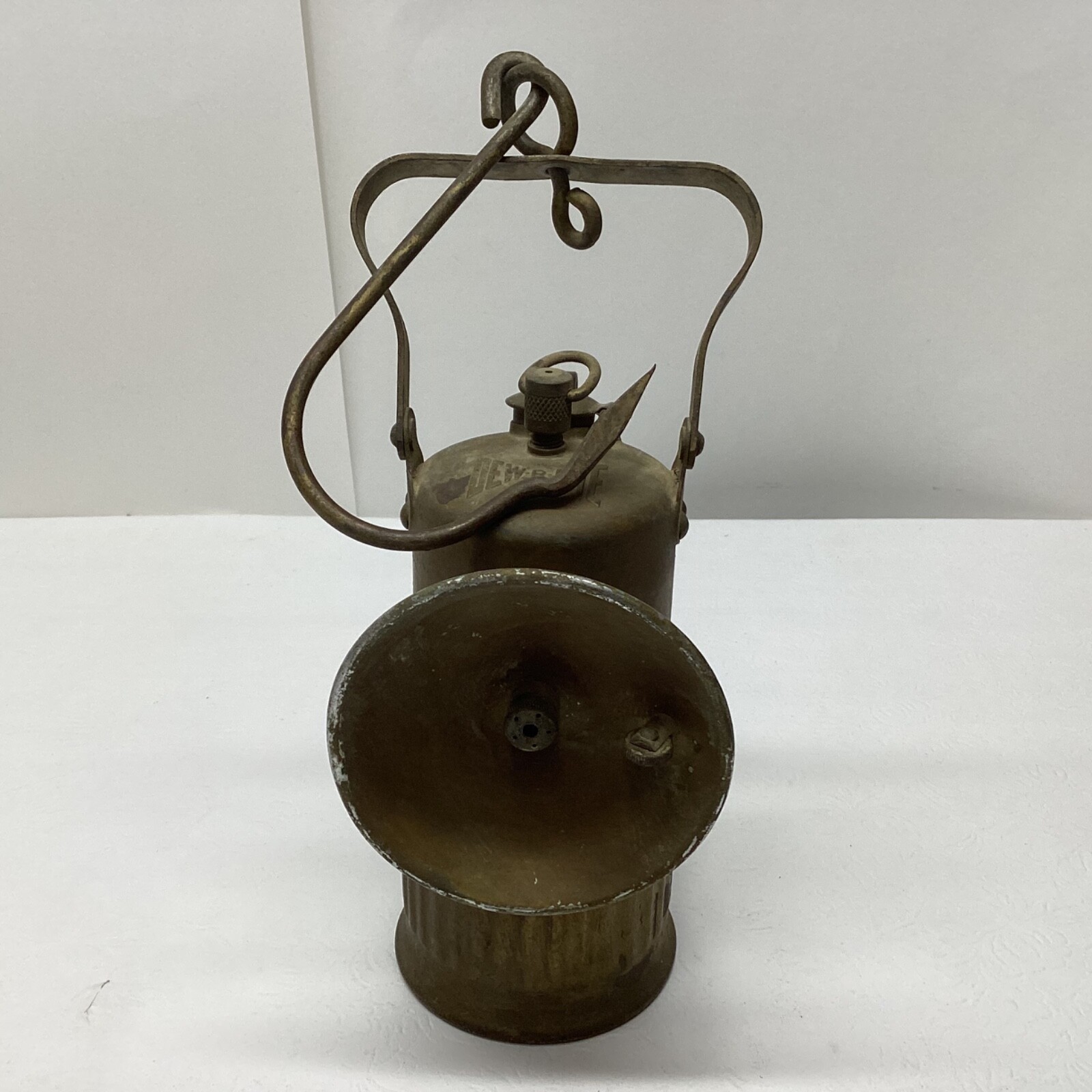Vintage Pat. Nov 2-1926 Dewar Mfg. Dew-R-Lite Carbide Miners