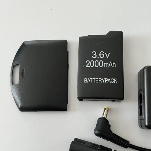 QUALITY Sony PSP 1000 Revival Kit - Battery, Charger, Cover, 64gb Memory Card