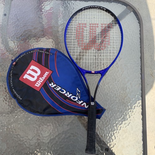 Wilson ENFORCER 27 Inch Tennis Racquet 4 1/2 Inch Grip With Cover