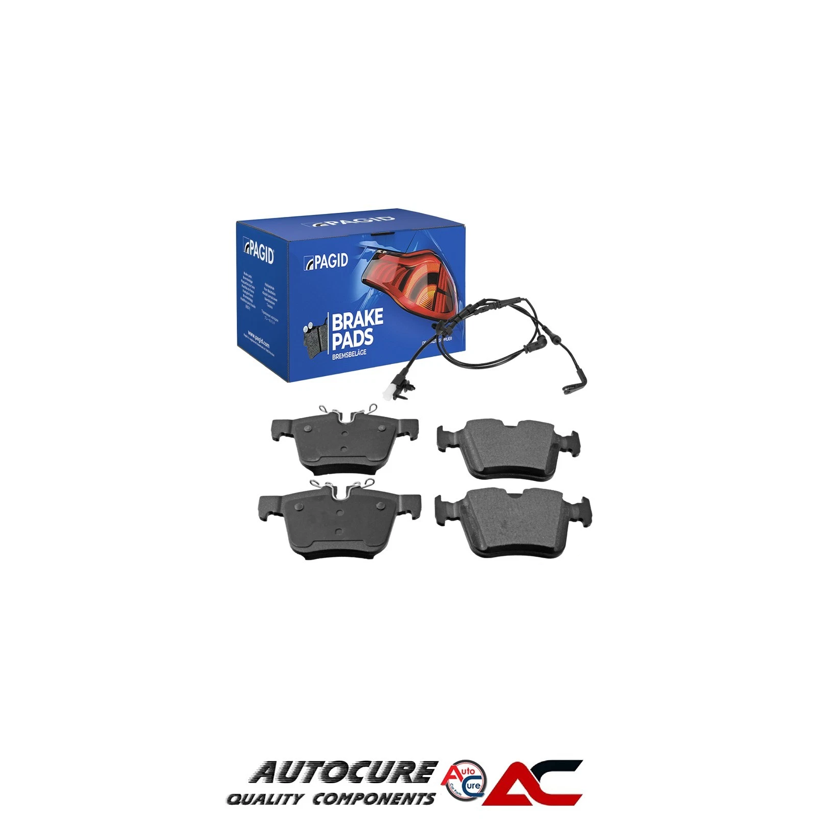FOR RANGE ROVER EVOQUE SE MK2 L551 PAGID REAR BRAKE PADS & SENSORS KIT [2018-20]
