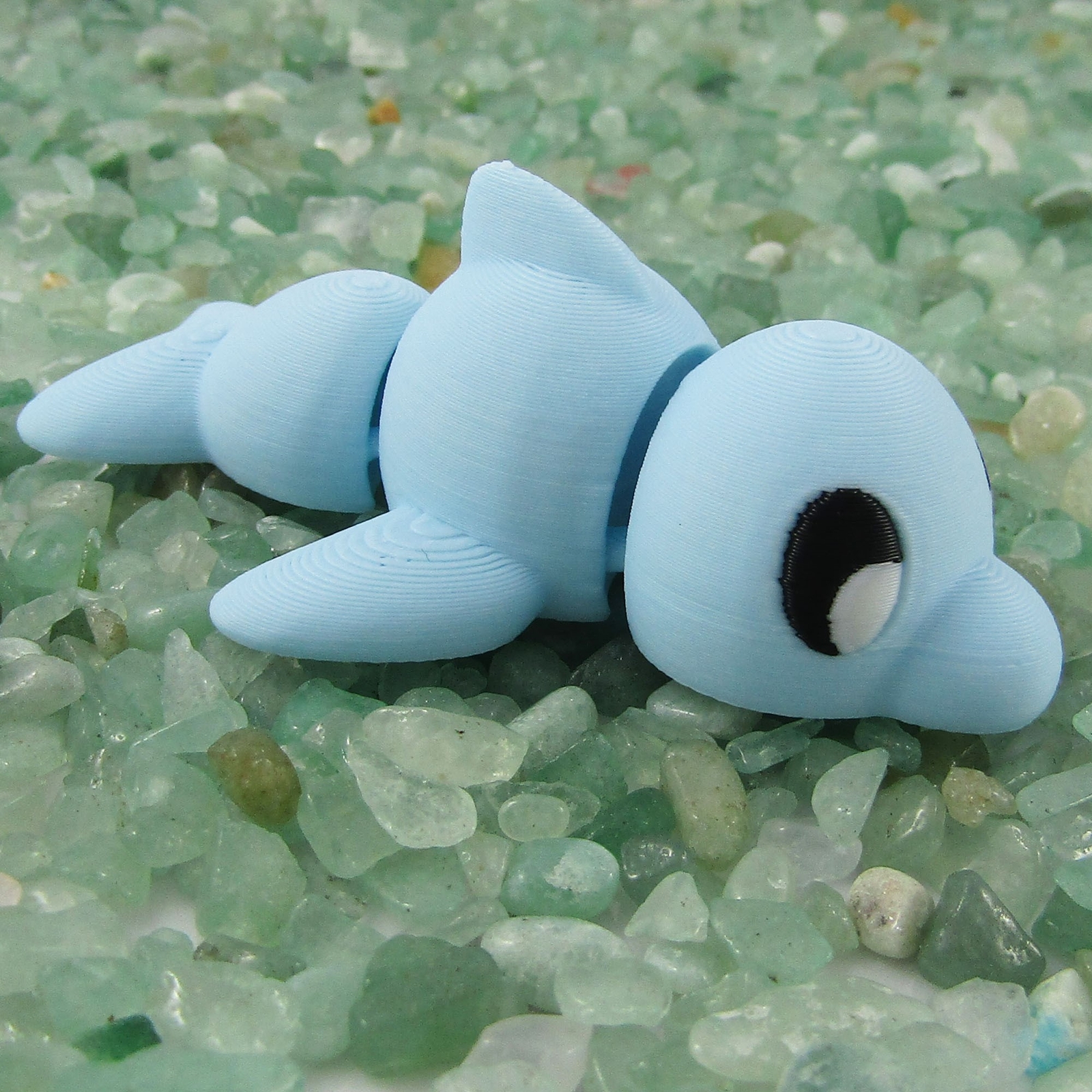 Articulated Baby Dolphin 3D Fidget Toy Desk Decoration Gift