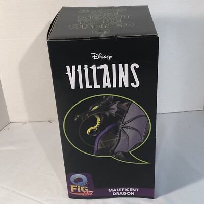 Disney: 8.5'' Maleficent Dragon Q-Fig Max Elite Bridge Diorama New