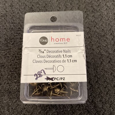 Dritz Home 7/16 Decorative Nails Box Of 287 D30