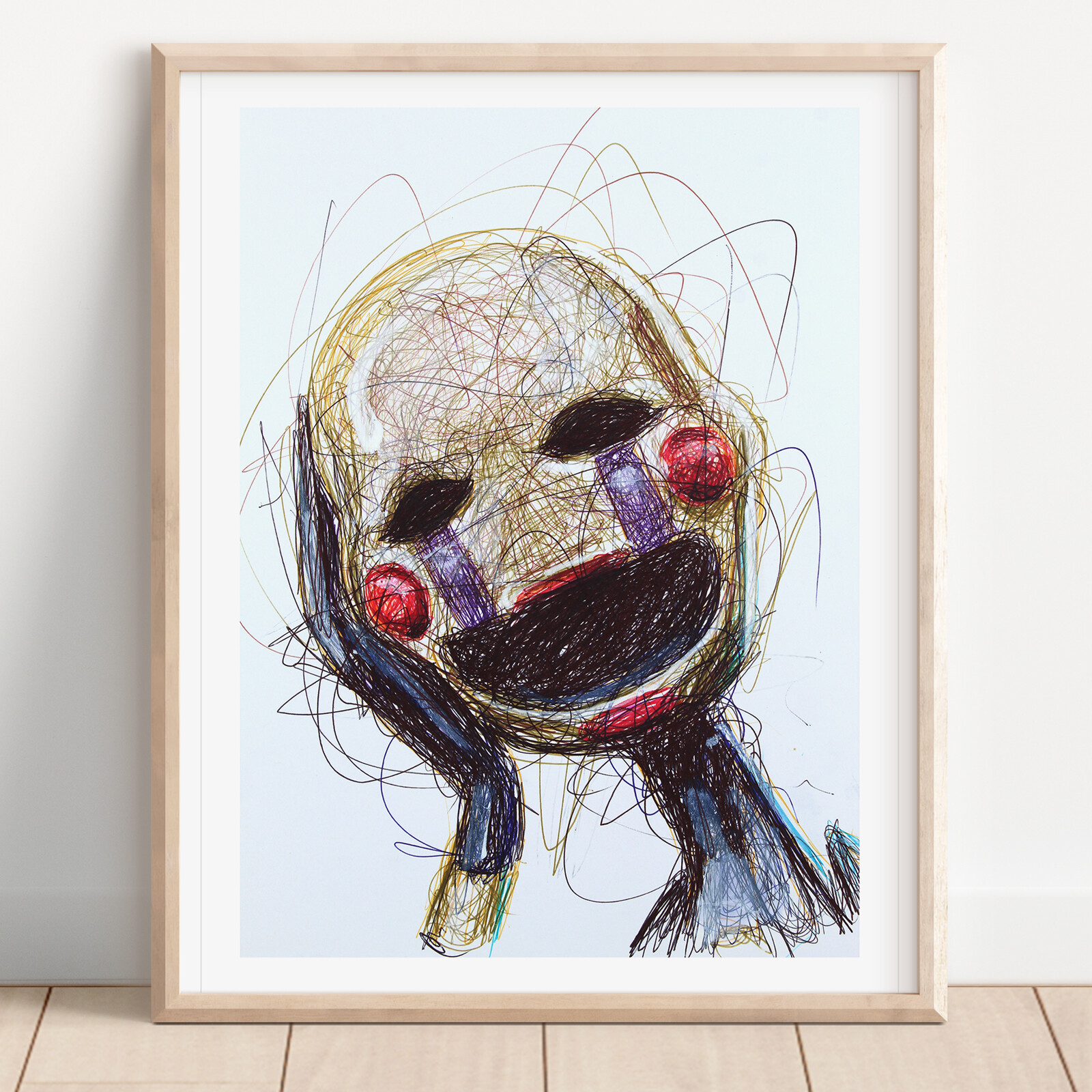 人物画　絵画　 「Imprisoned Marionette」 人物画 絵画 「Imprisoned Marionette」 Imprisoned Marionette