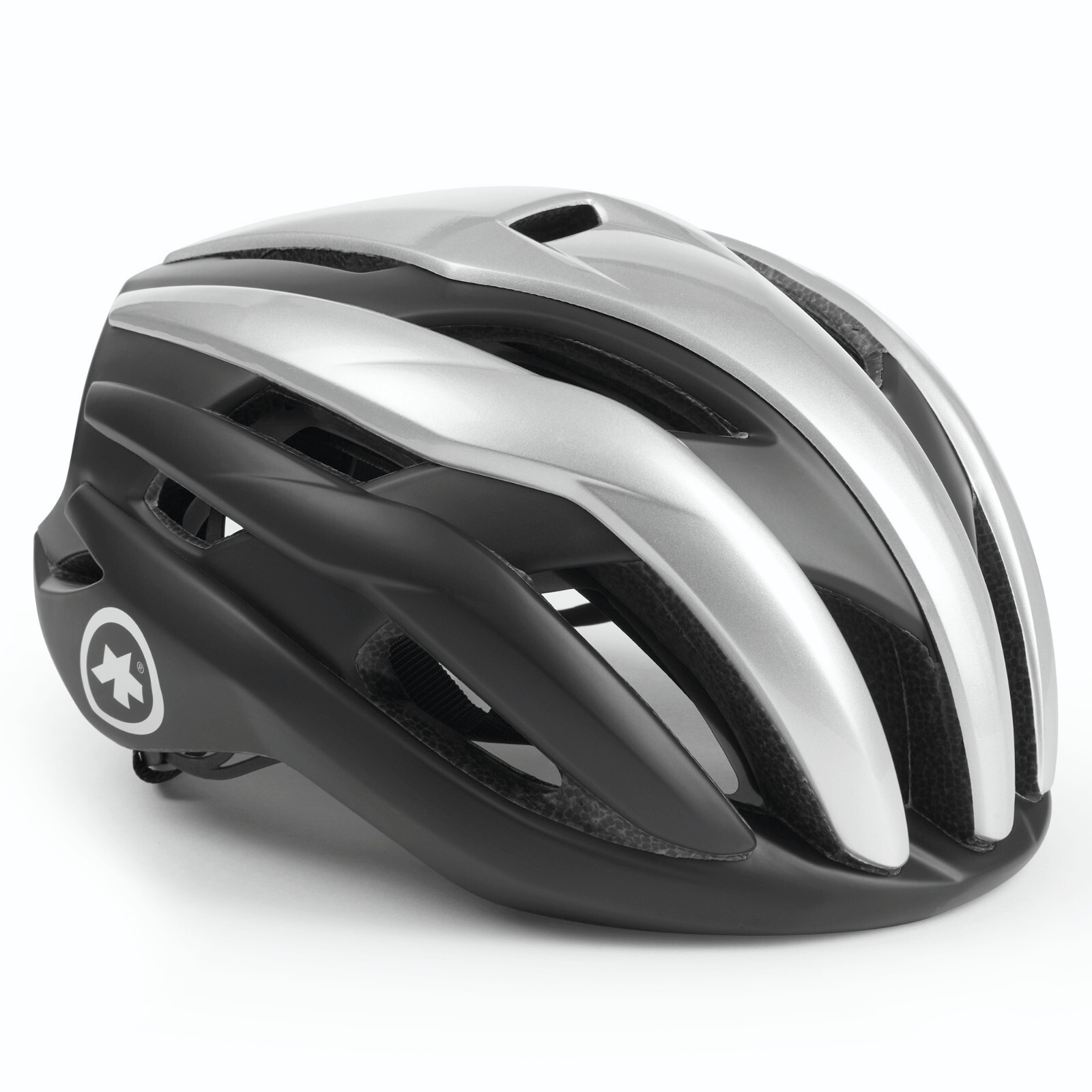 Assos x MET Trenta MIPS Road Cycling Helmet Black/Silver Assos x MET Trenta MIPS Road Cycling Helmet Black/Silver