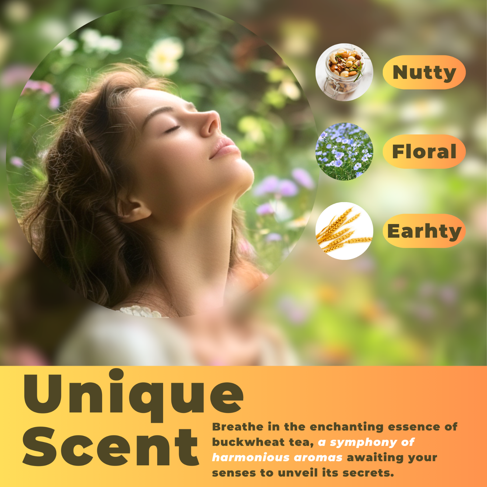 Todicamp Tartary Buckwheat Tea (Soba Cha) - Detox and Digestive Tea